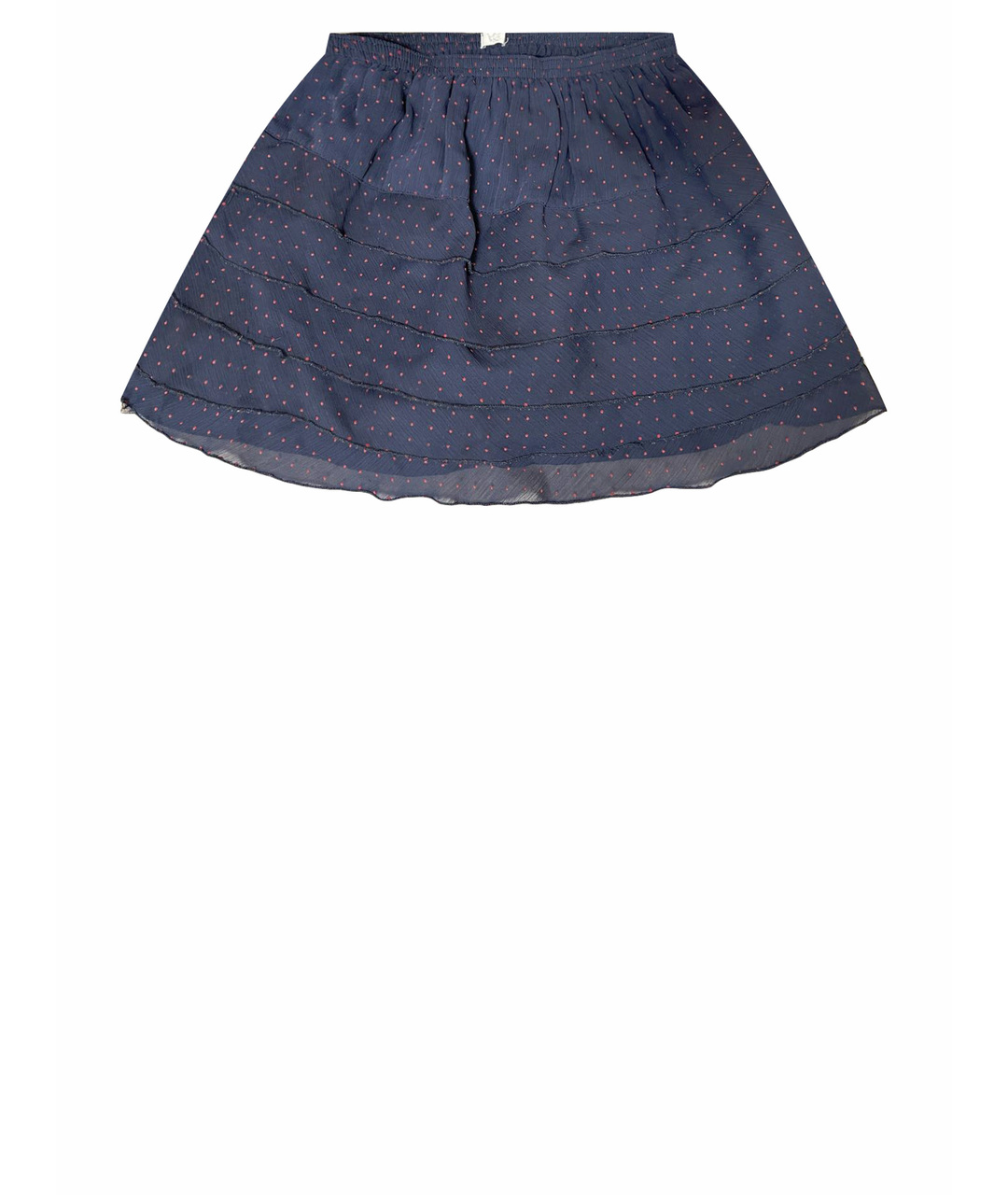TRUSSARDI Темно-синяя полиэстеровая юбка, фото 1