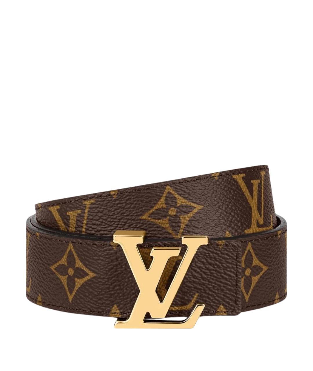 LOUIS VUITTON Коричневый ремень, фото 1