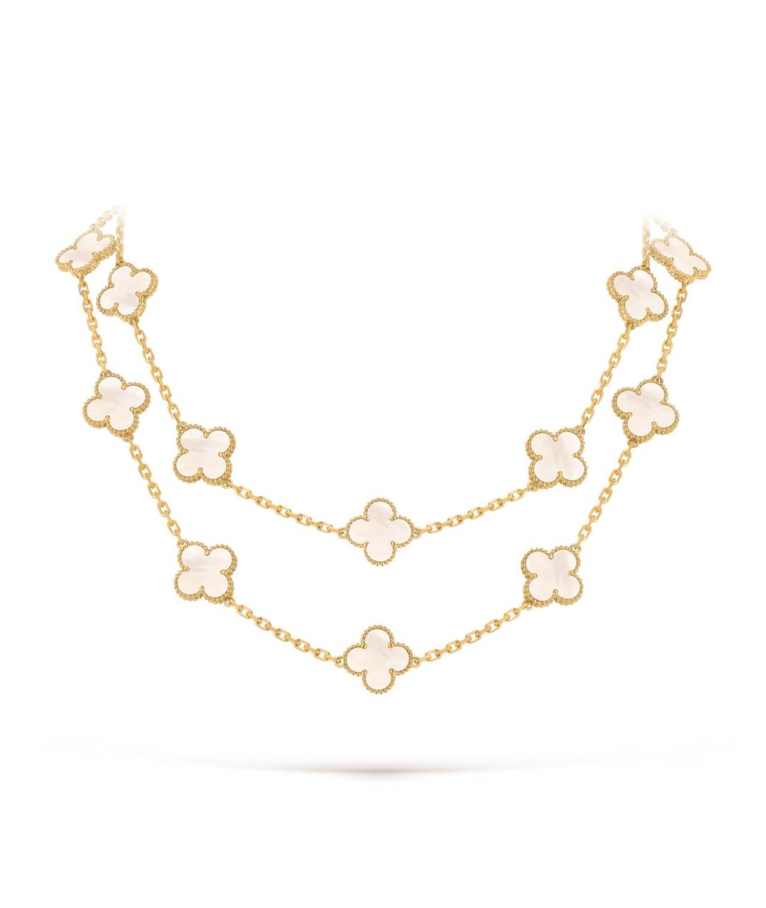 VAN CLEEF & ARPELS Золотое колье из желтого золота, фото 2