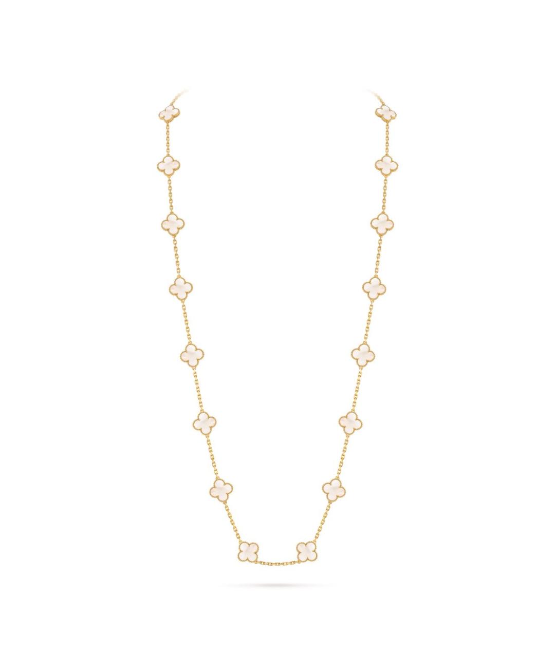 VAN CLEEF & ARPELS Золотое колье из желтого золота, фото 4