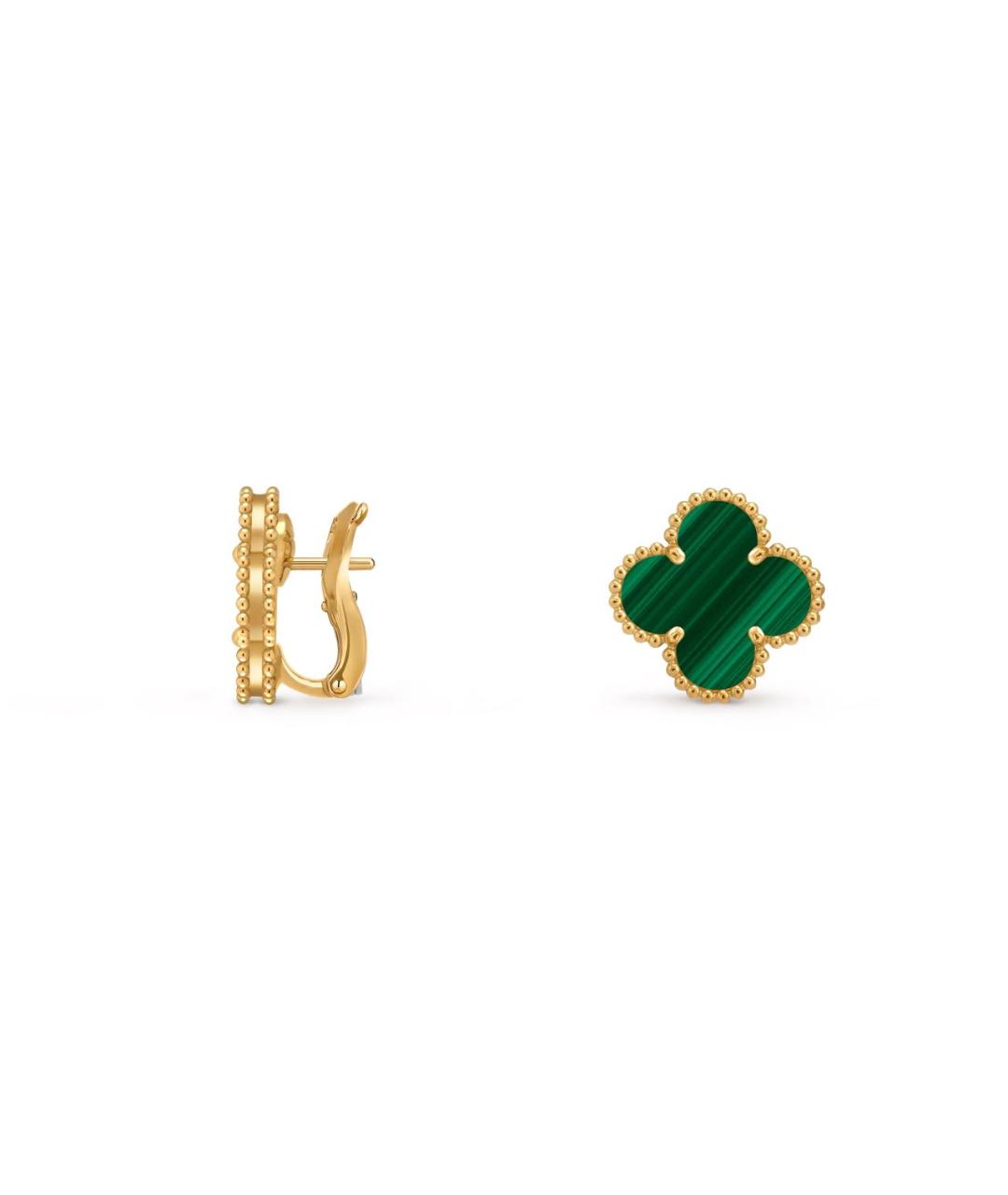 VAN CLEEF & ARPELS Золотые серьги из желтого золота, фото 4