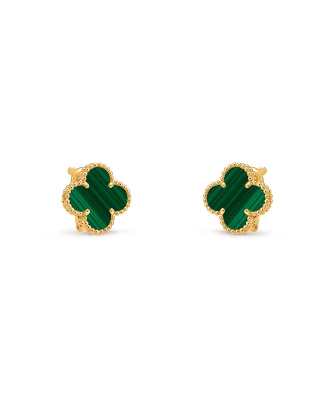 VAN CLEEF & ARPELS Золотые серьги из желтого золота, фото 2