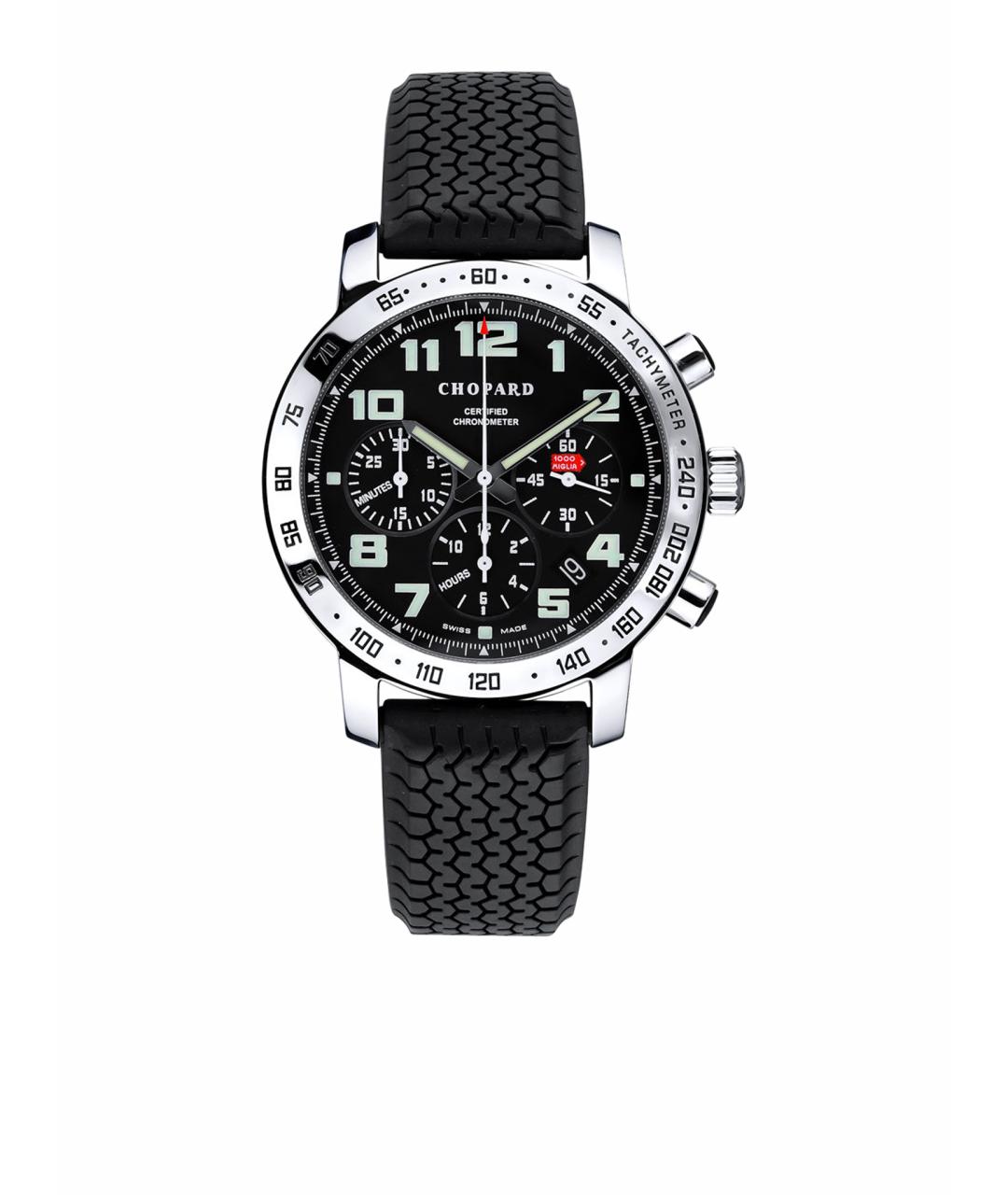 CHOPARD Черные металлические часы, фото 1