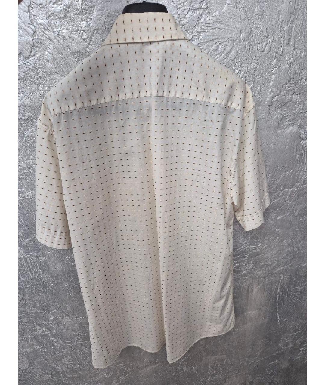 ERMENEGILDO ZEGNA XXX Белая хлопковая классическая рубашка, фото 2