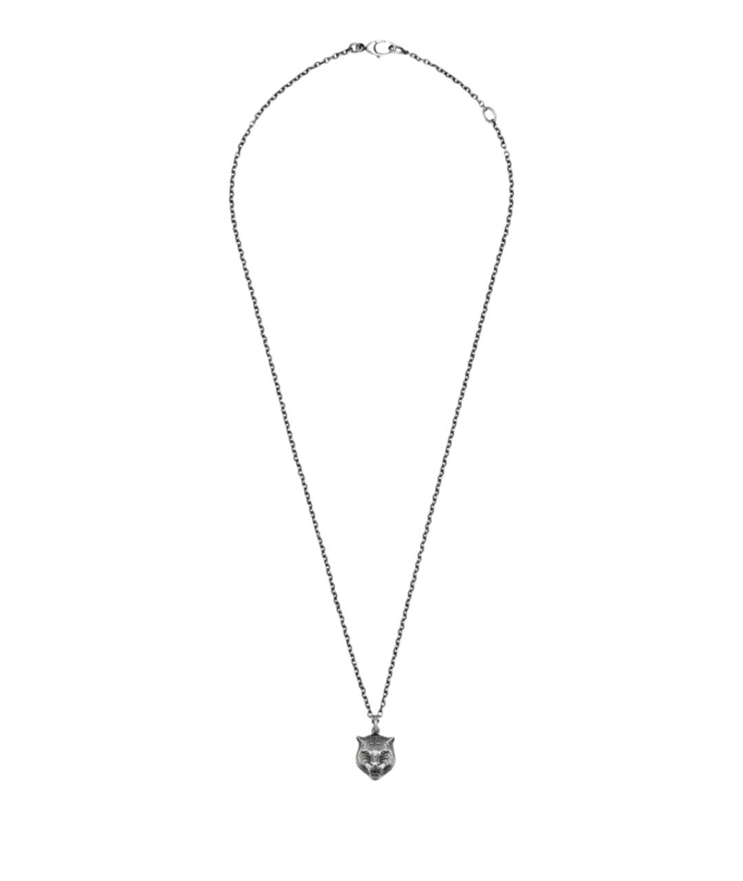 GUCCI Серебряная серебряная цепочка/подвеска, фото 1