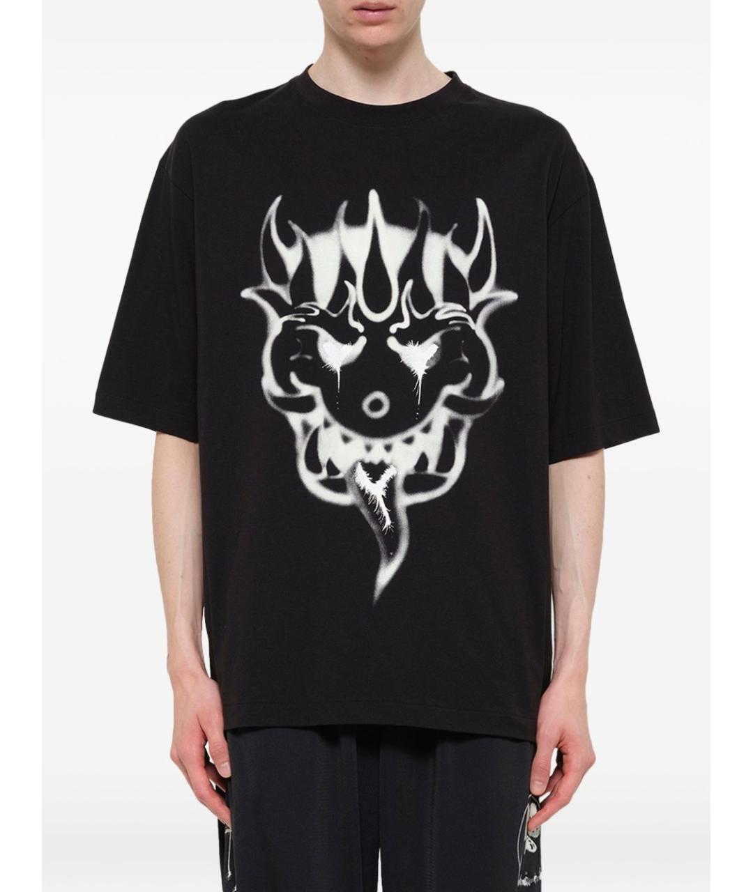 Y-3 Черная футболка, фото 2