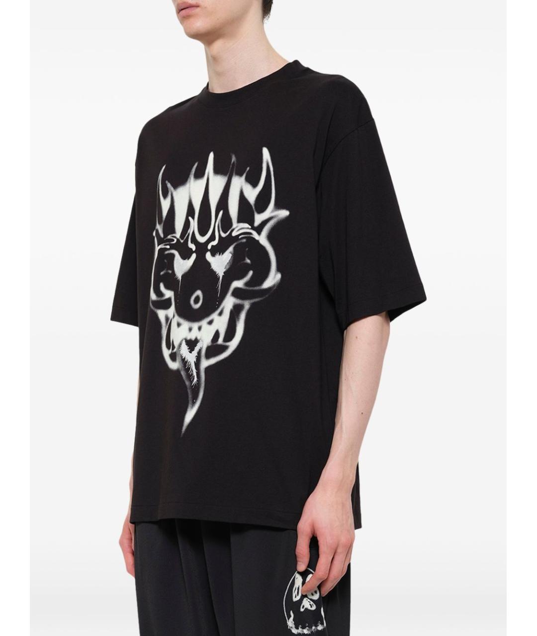 Y-3 Черная футболка, фото 3