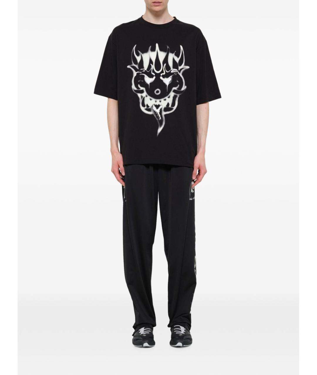 Y-3 Черная футболка, фото 6