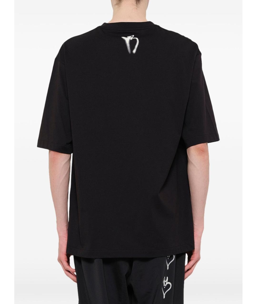Y-3 Черная футболка, фото 5