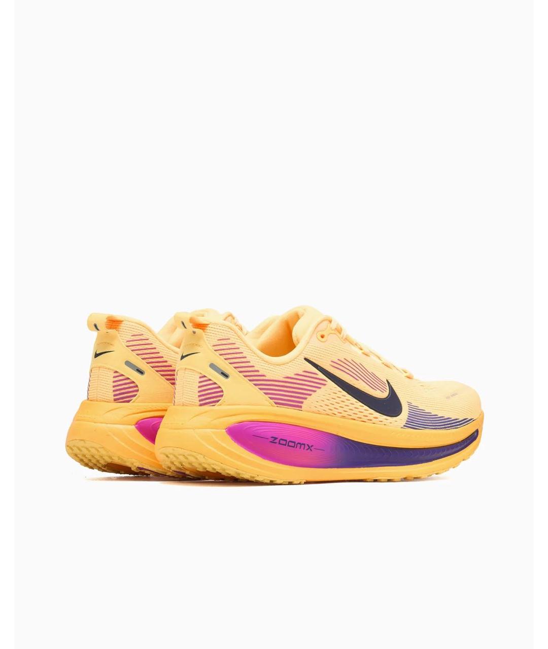 NIKE Оранжевые текстильные низкие кроссовки / кеды, фото 6