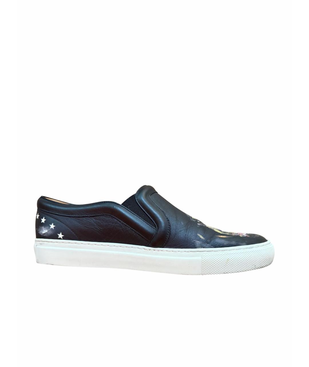GIVENCHY Черные кожаные лоферы, фото 7
