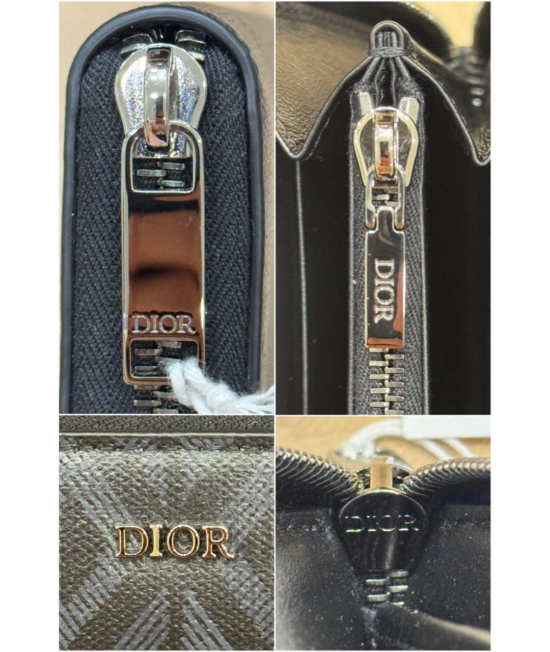CHRISTIAN DIOR Черный кошелек, фото 5