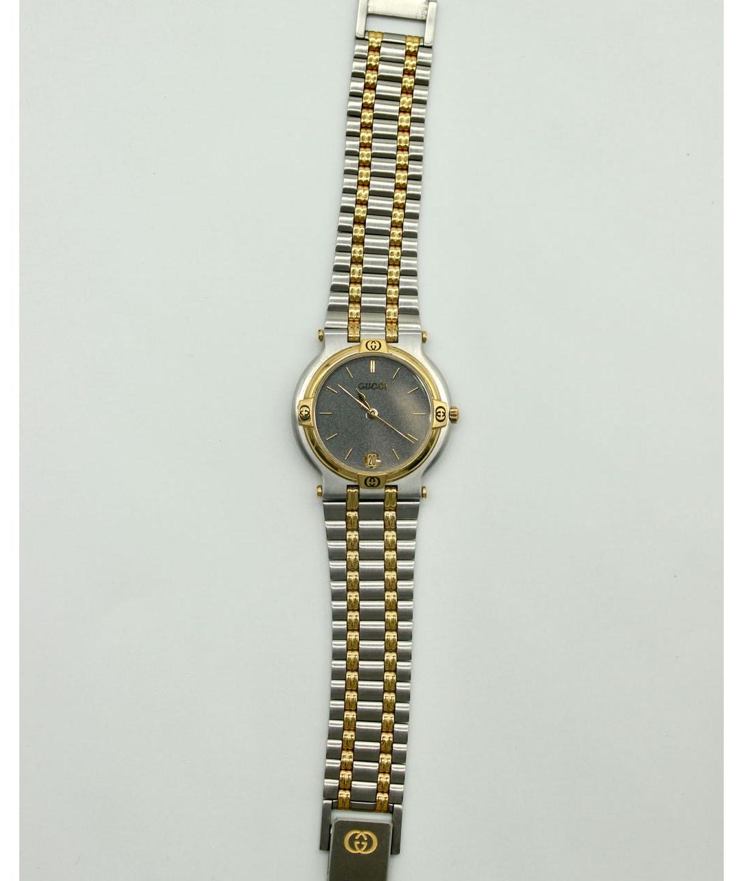 GUCCI Серебряные с серебряным покрытием часы, фото 3