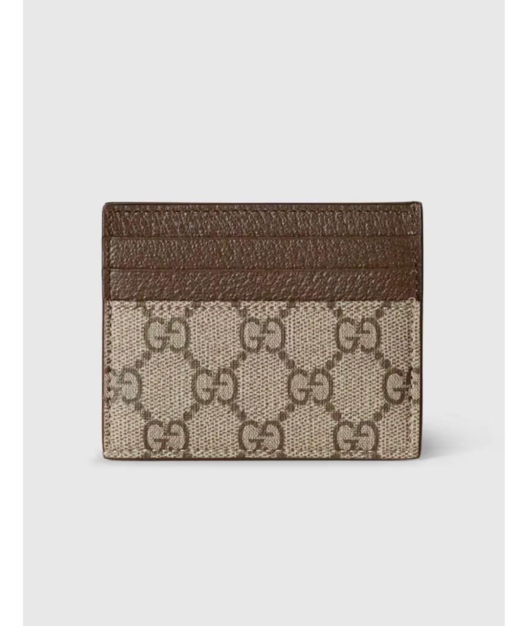 GUCCI Коричневый кардхолдер, фото 6