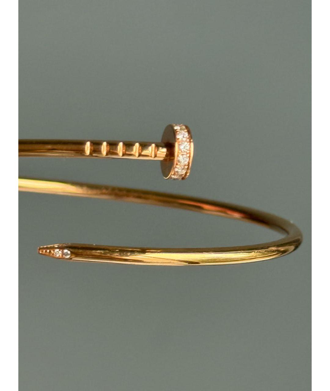 CARTIER Золотой браслет из розового золота, фото 2