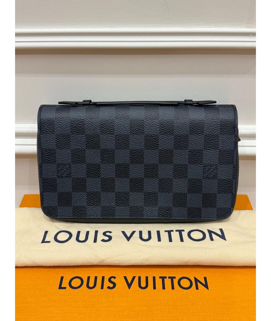 LOUIS VUITTON Темно-синий кошелек, фото 8