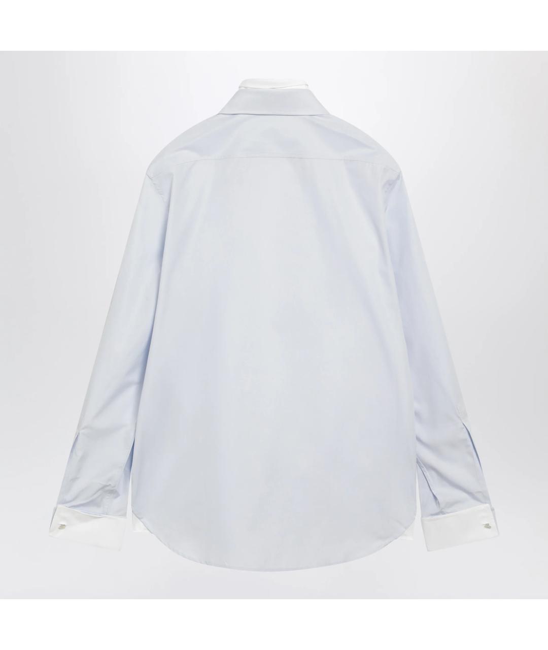 ACNE STUDIOS Синяя хлопковая кэжуал рубашка, фото 2