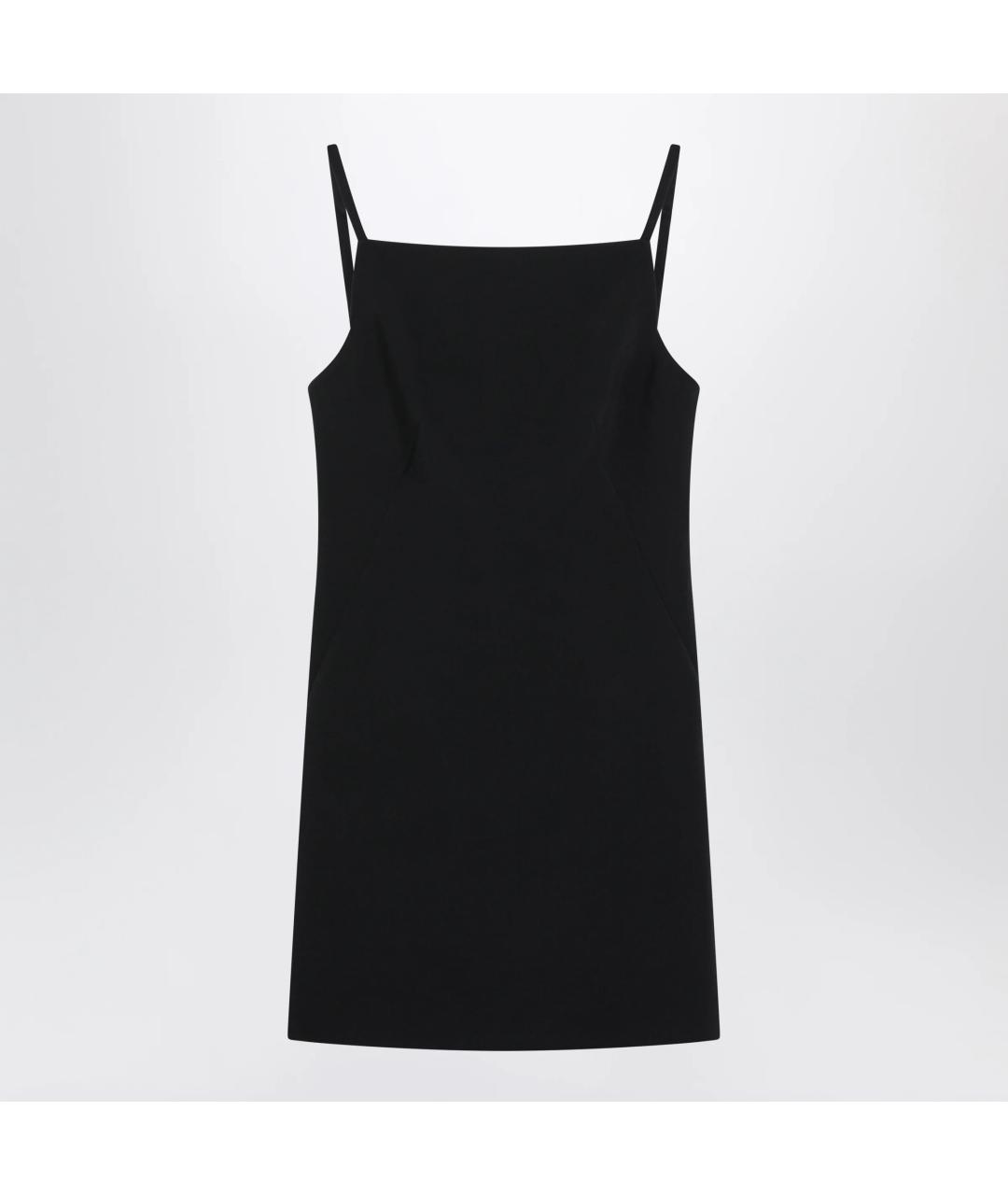 GIVENCHY Черное вискозное повседневное платье, фото 3