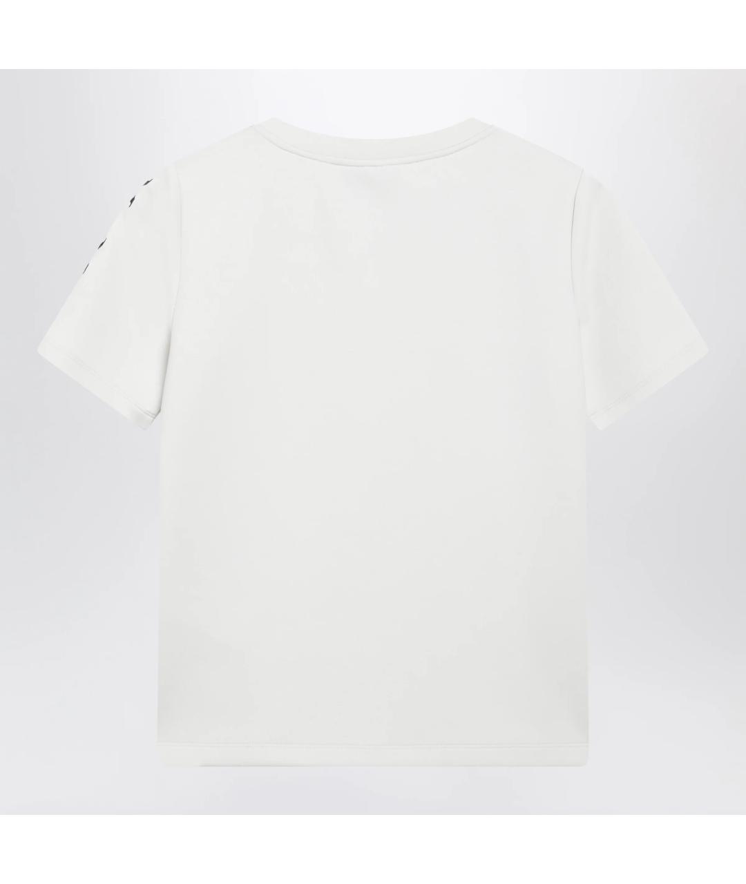 'S MAX MARA Бежевая хлопковая футболка, фото 2