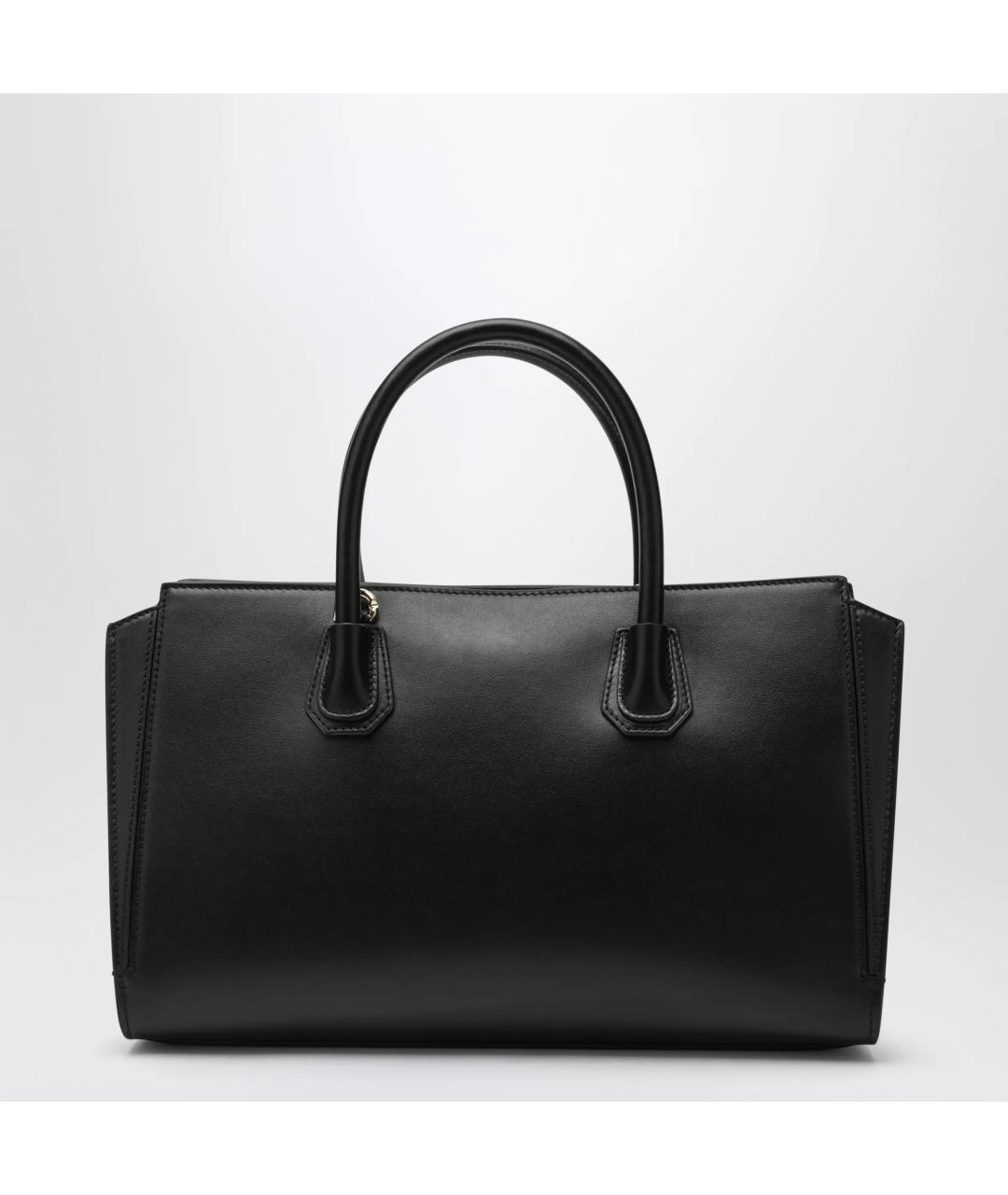 GIVENCHY Черная кожаная сумка тоут, фото 2