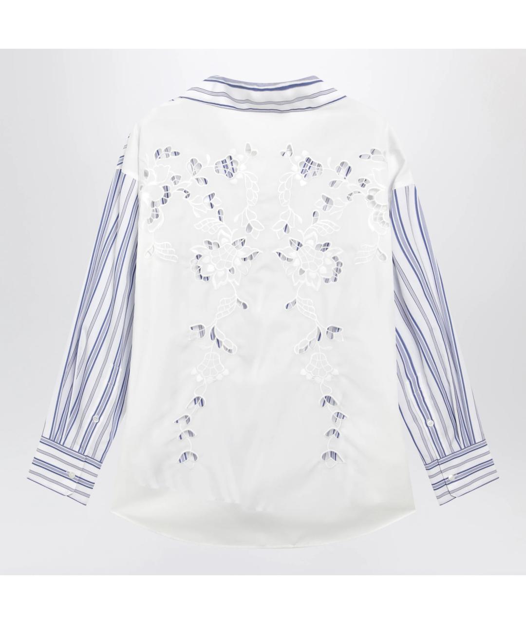 WEEKEND MAX MARA Белая хлопковая рубашка, фото 2
