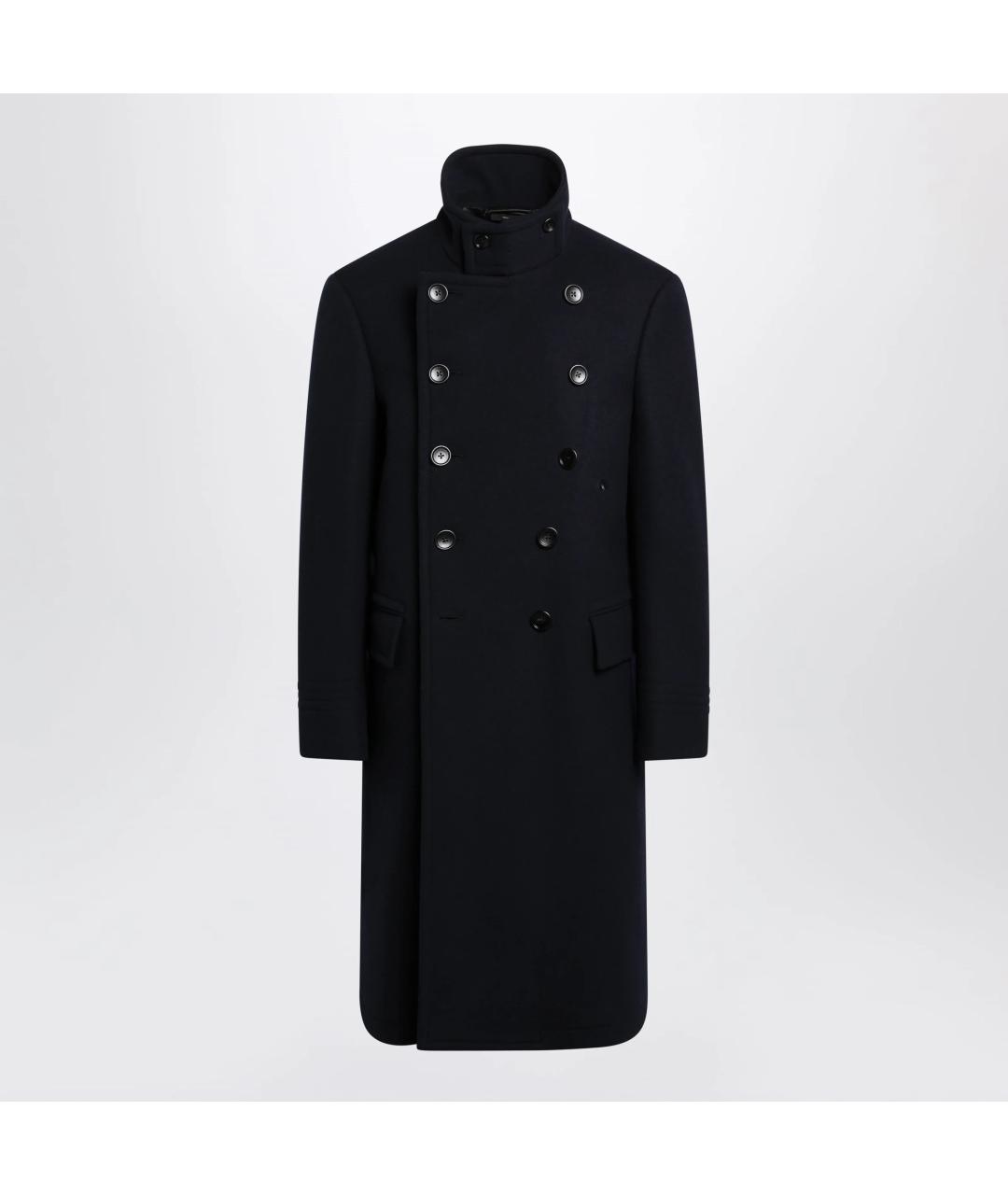 TOM FORD Темно-синяя шерстяная куртка, фото 3