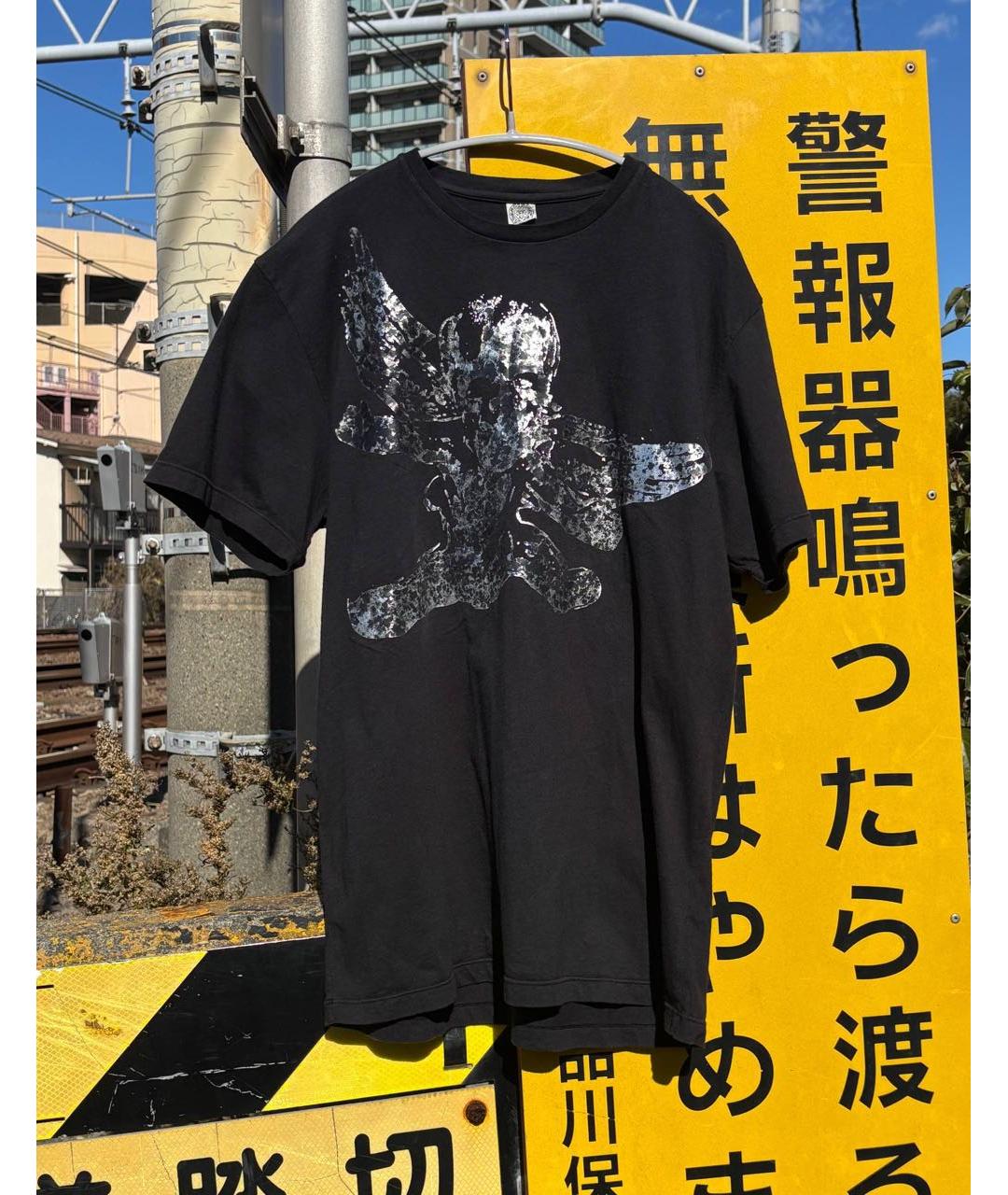 CHROME HEARTS Черная хлопковая футболка, фото 7