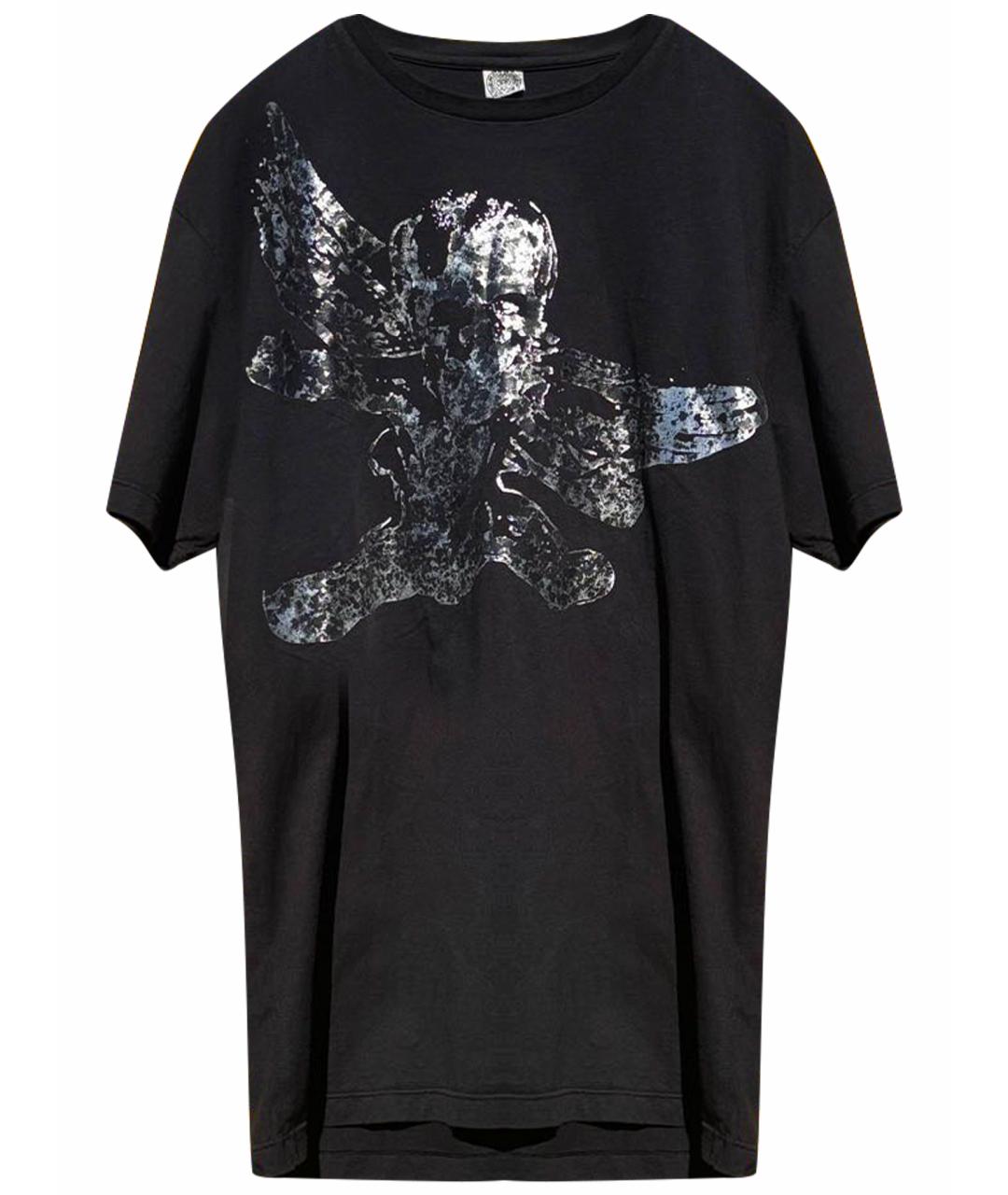 CHROME HEARTS Черная хлопковая футболка, фото 1