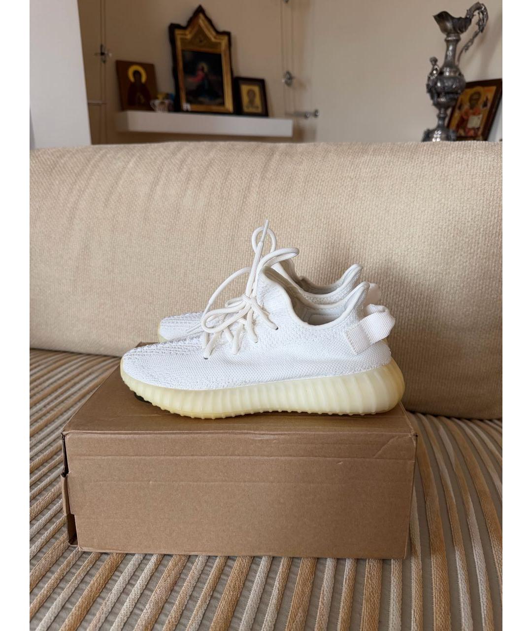 ADIDAS YEEZY Белые кроссовки, фото 5