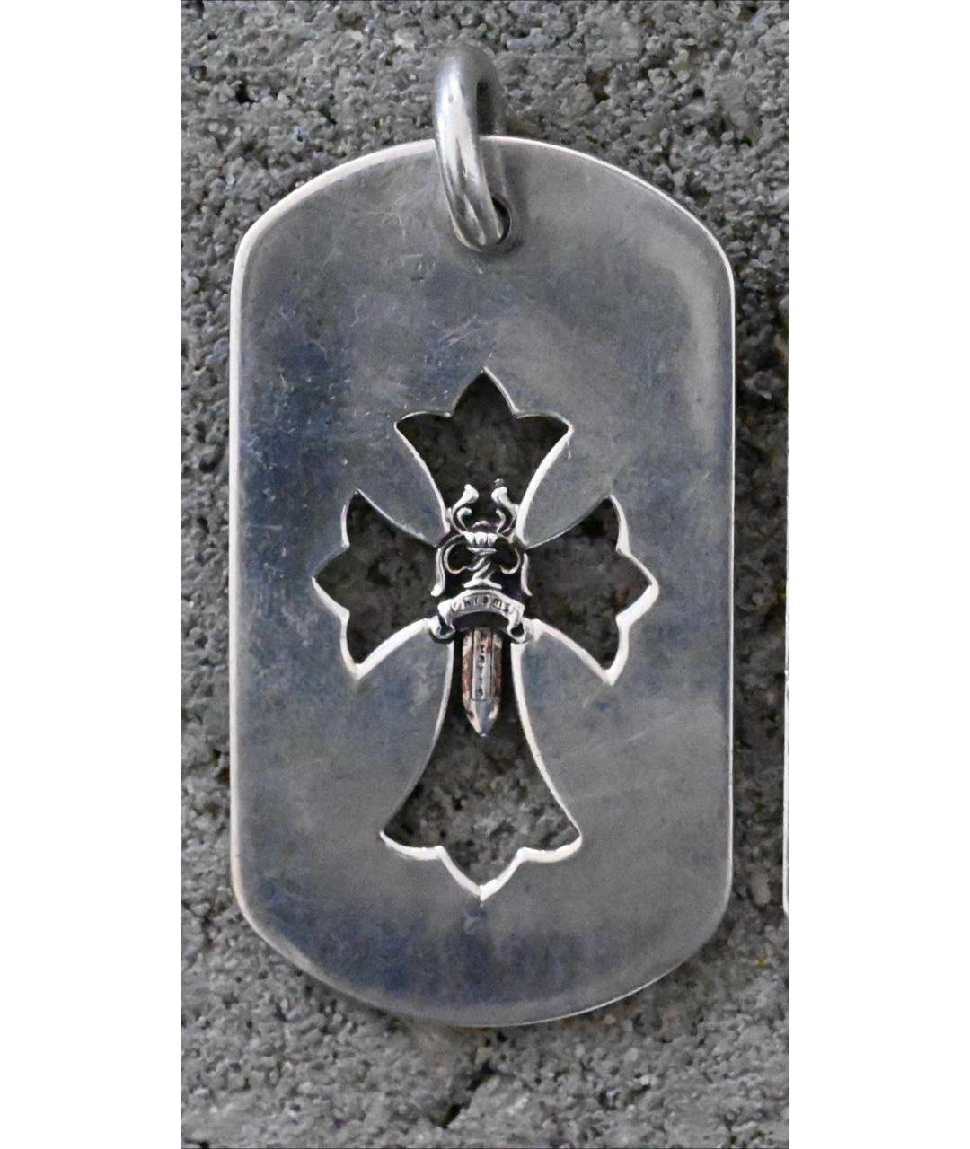 CHROME HEARTS Серебряная серебряная цепочка/подвеска, фото 3