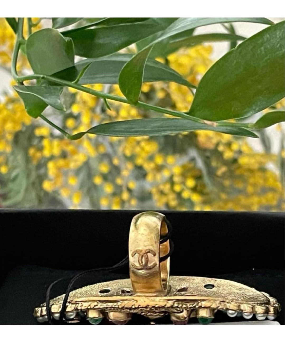 CHANEL Мульти металлическое кольцо, фото 4