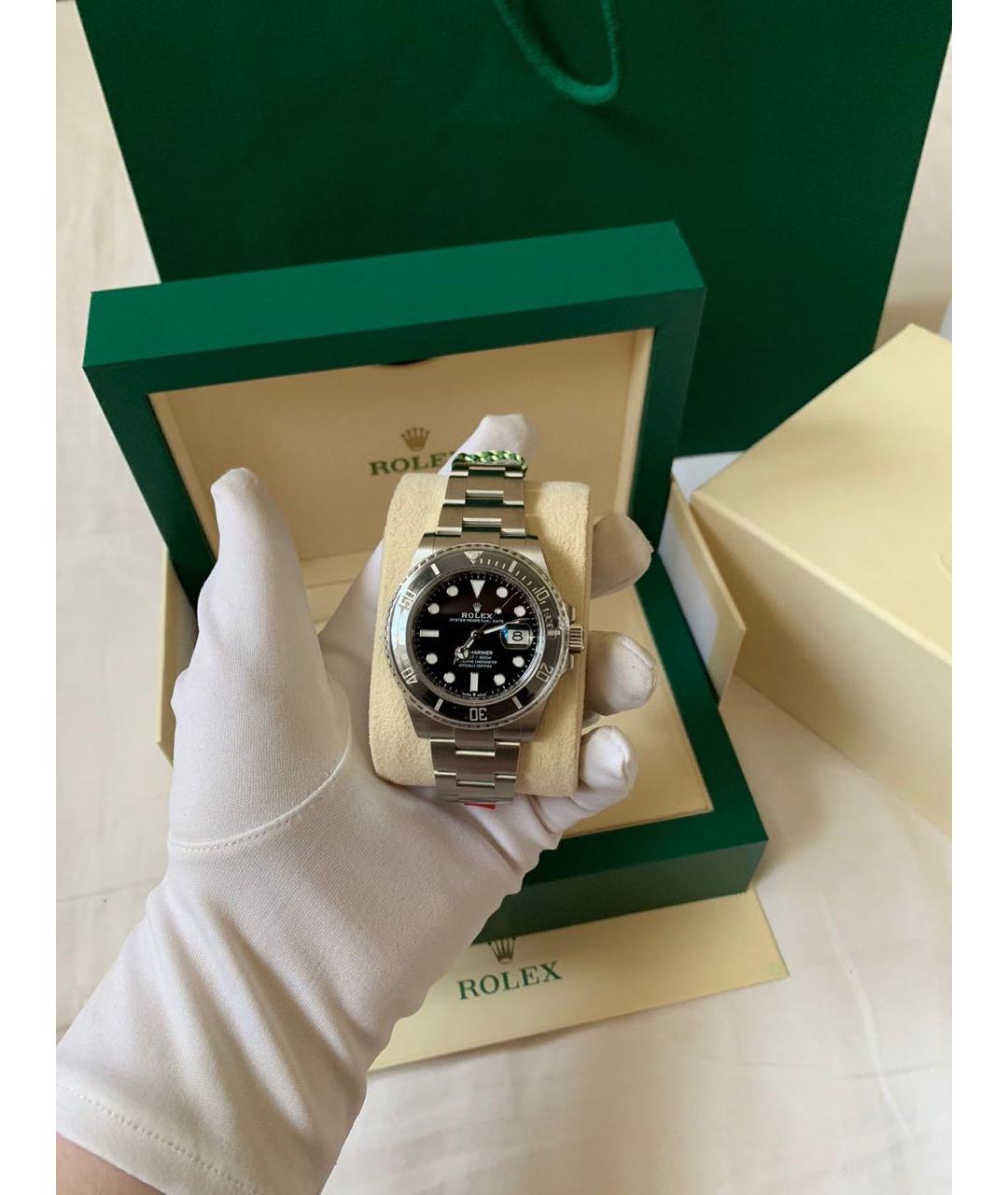 ROLEX Серебряные часы, фото 2