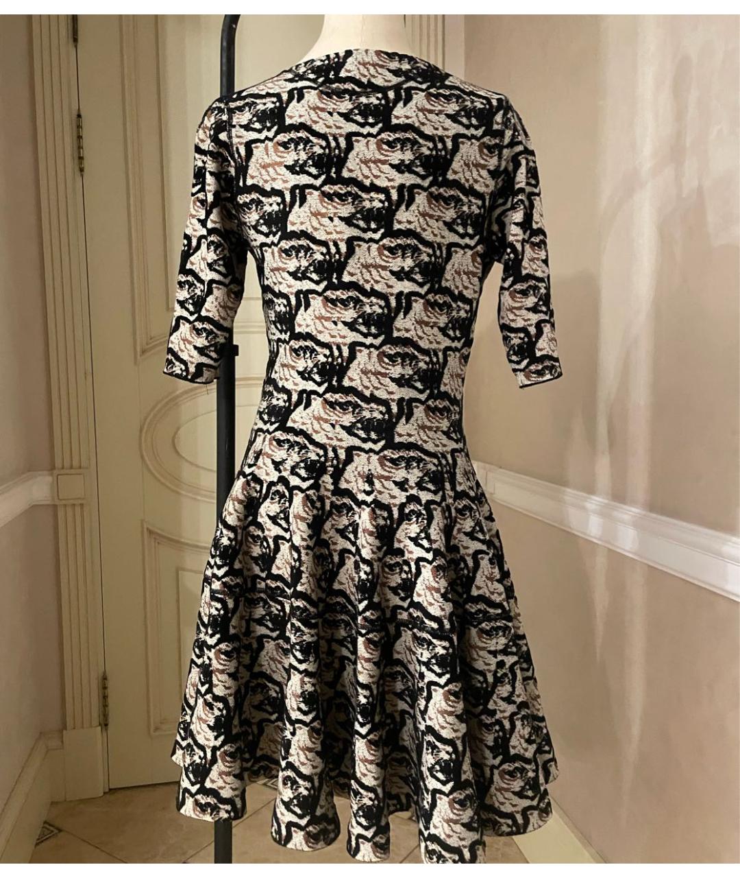 KENZO Вискозное коктейльное платье, фото 3