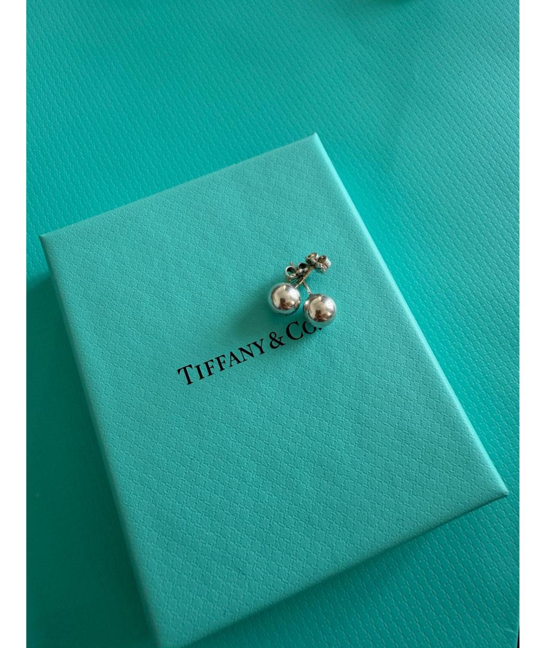 TIFFANY&CO Серебряные серебряные серьги, фото 4