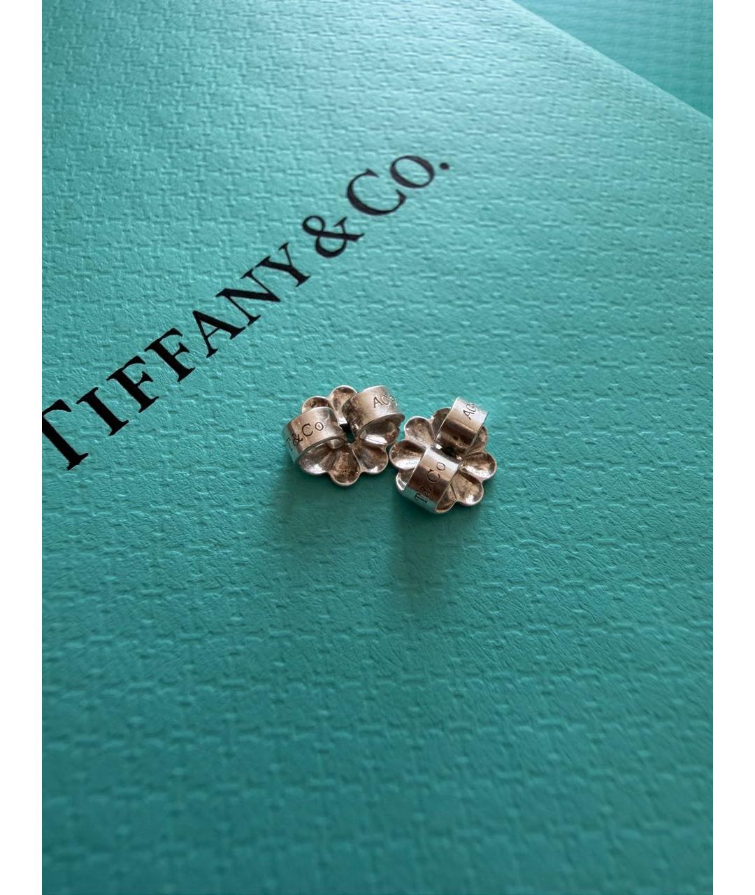 TIFFANY&CO Серебряные серебряные серьги, фото 8