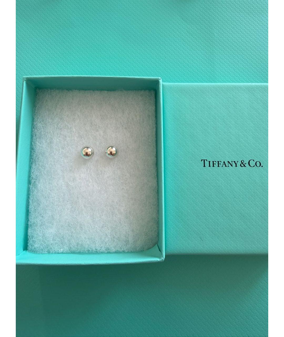 TIFFANY&CO Серебряные серебряные серьги, фото 2
