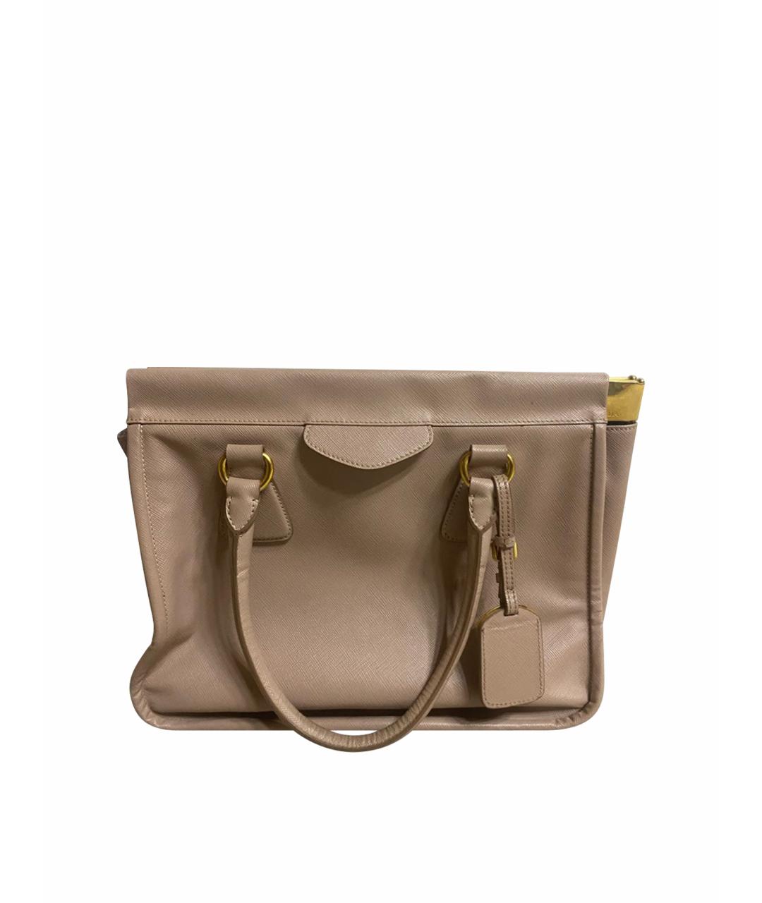 PRADA Красная кожаная сумка тоут, фото 1