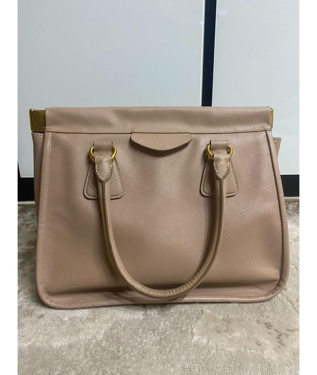 PRADA Красная кожаная сумка тоут, фото 2