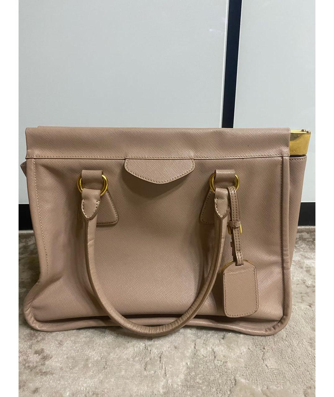 PRADA Красная кожаная сумка тоут, фото 9