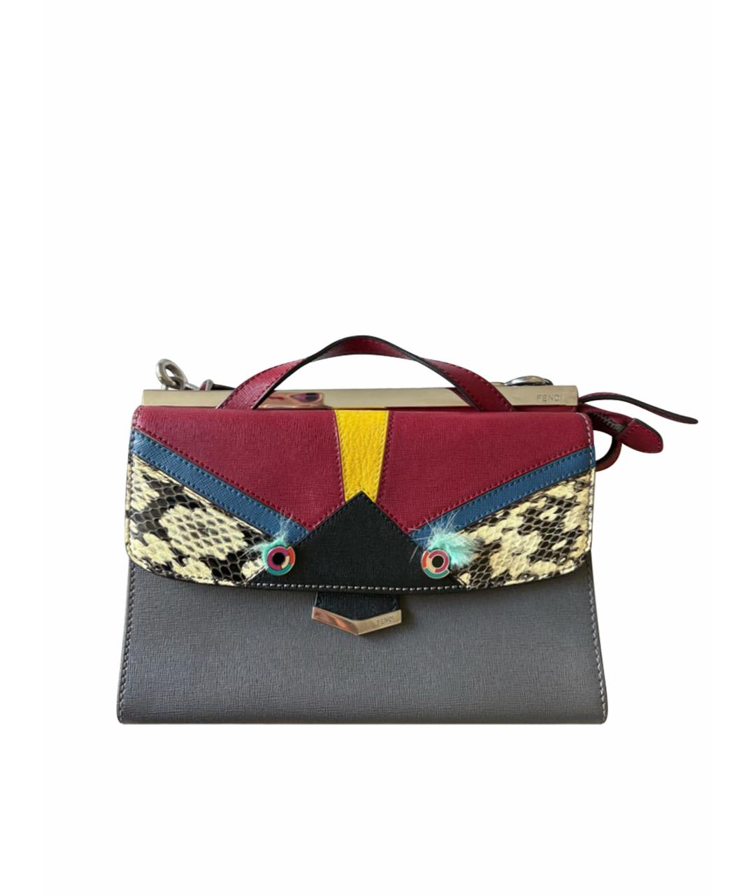 FENDI Мульти сумка через плечо из экзотической кожи, фото 1