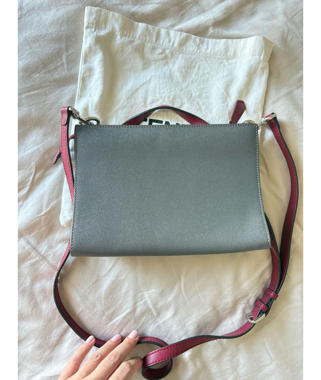 FENDI Мульти сумка через плечо из экзотической кожи, фото 3