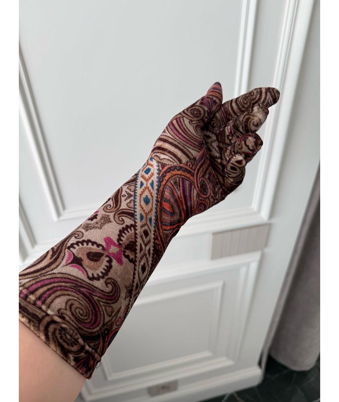 ETRO Мульти перчатки, фото 7