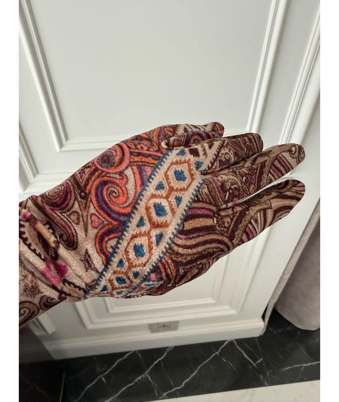 ETRO Мульти перчатки, фото 6