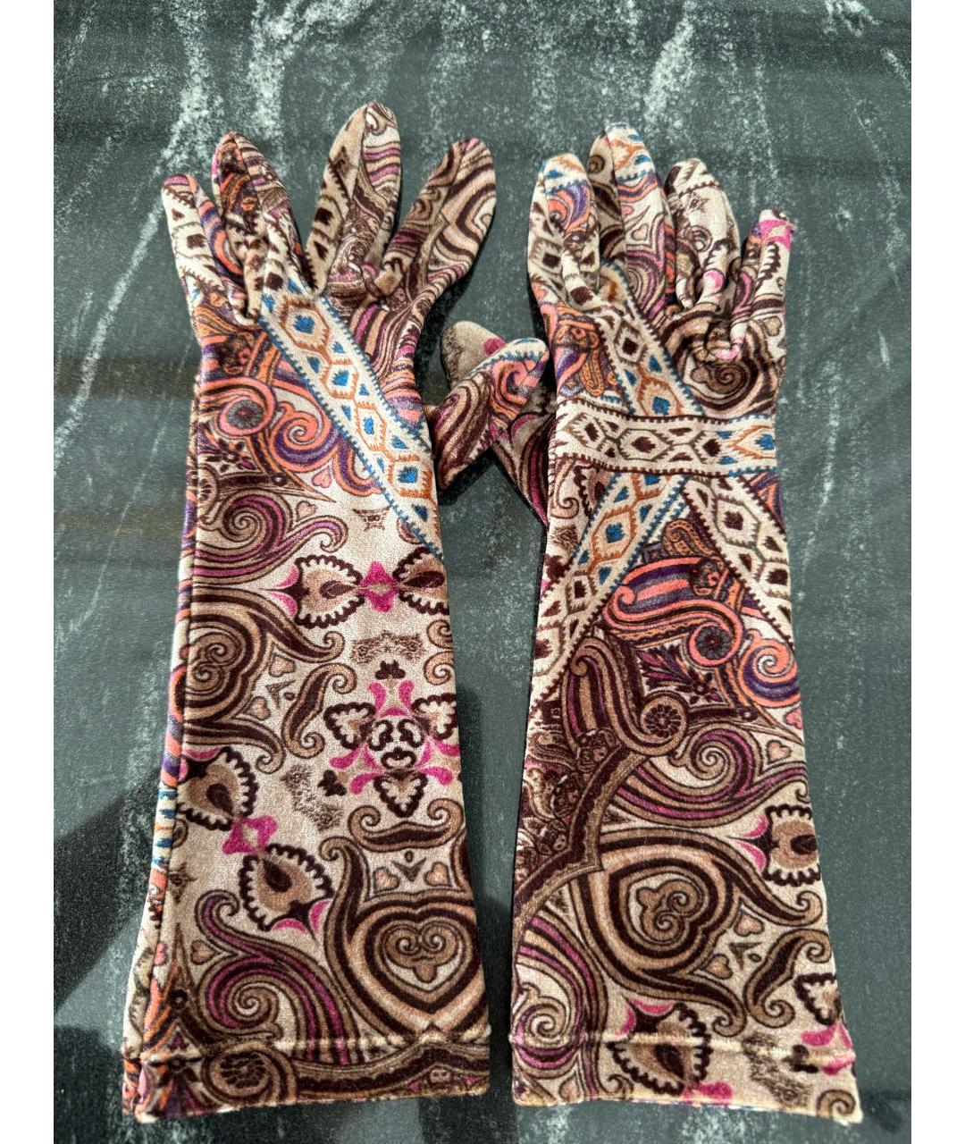 ETRO Мульти перчатки, фото 8