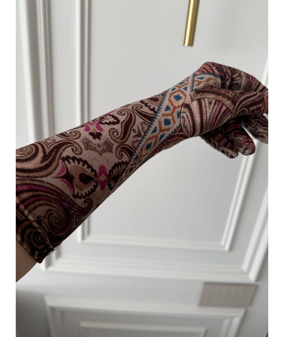 ETRO Мульти перчатки, фото 5