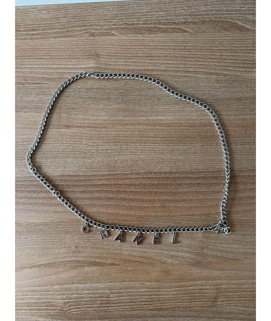 CHANEL Серебряный ремень, фото 6