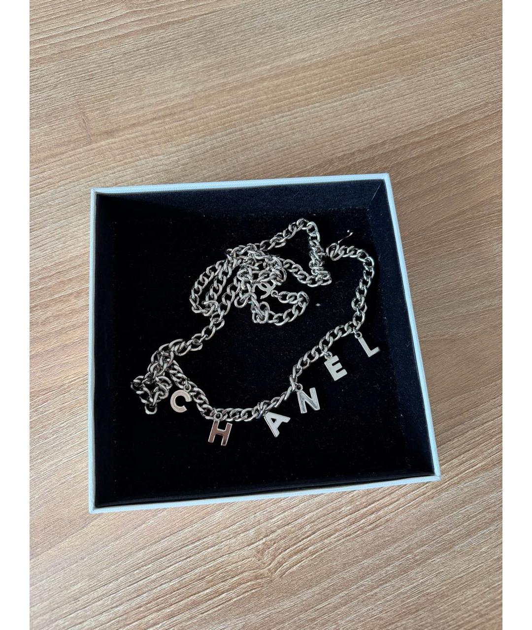 CHANEL Серебряный ремень, фото 5