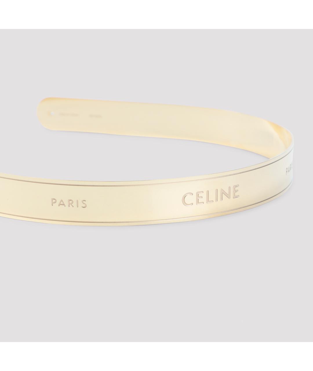 CELINE Золотая заколка, фото 3