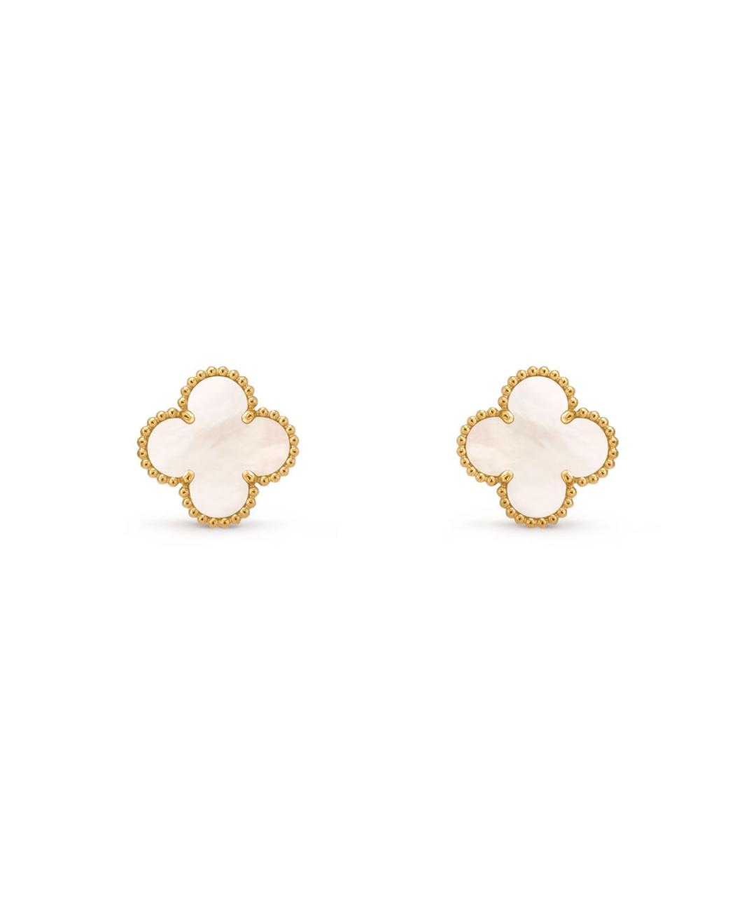 VAN CLEEF & ARPELS Золотые серьги из желтого золота, фото 1