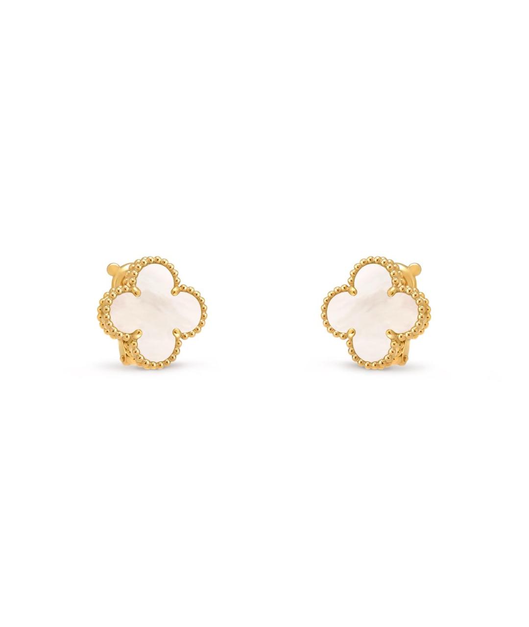 VAN CLEEF & ARPELS Золотые серьги из желтого золота, фото 2
